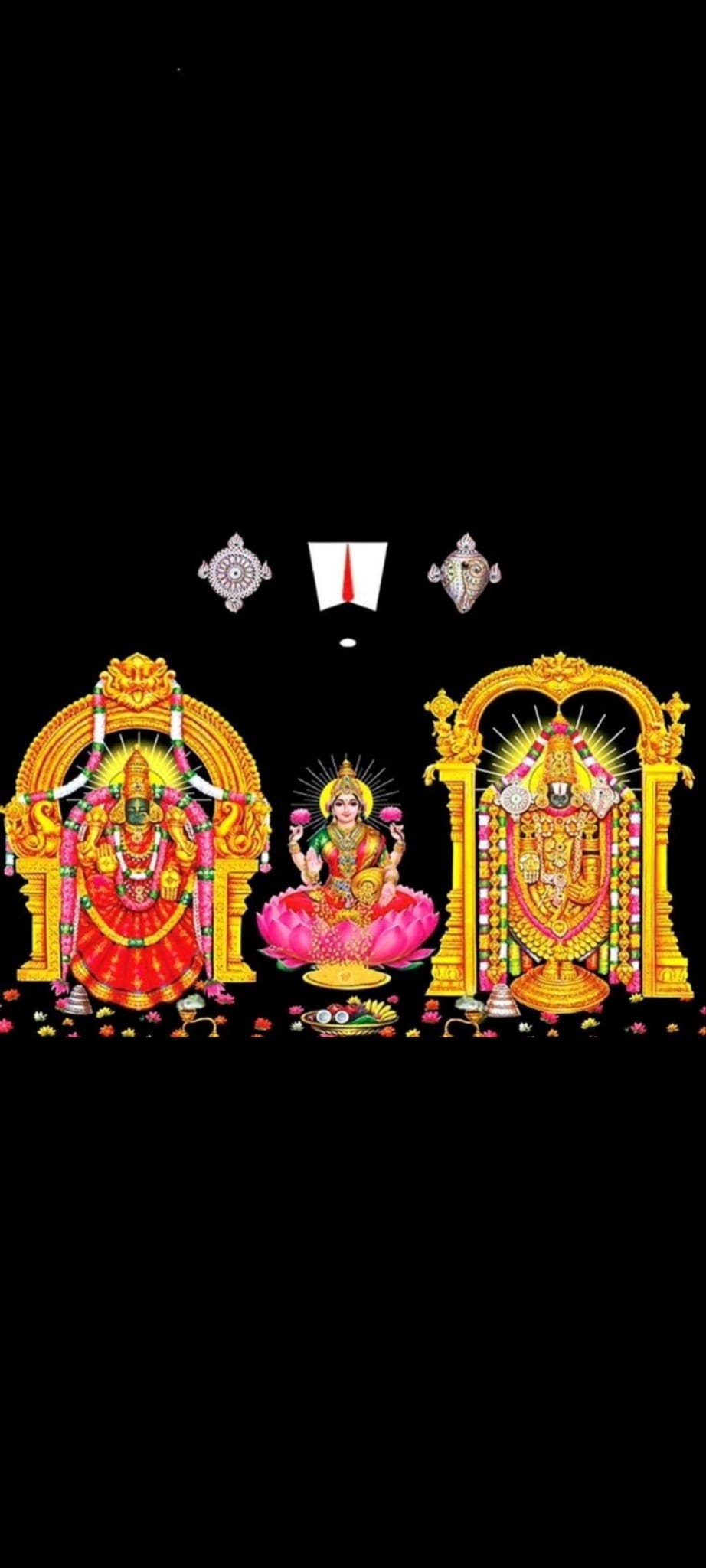  lord venkateswara wallpaper black background