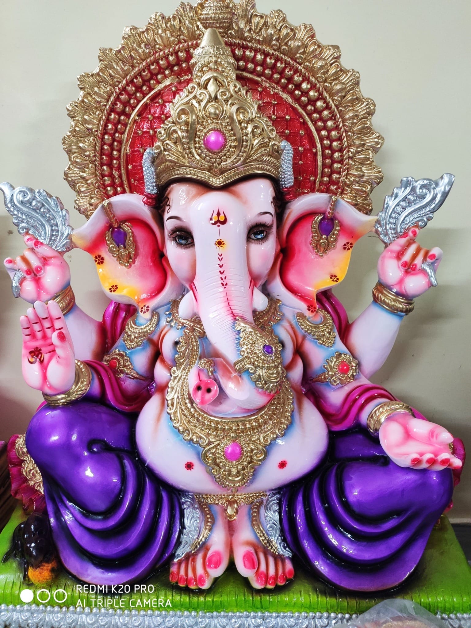 lord ganesh wallpaper colorful