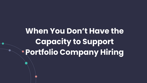 Board Advisors for a $10B+ AUM PE firm's network