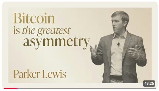 Bitcoin is the Greatest Asymmetry