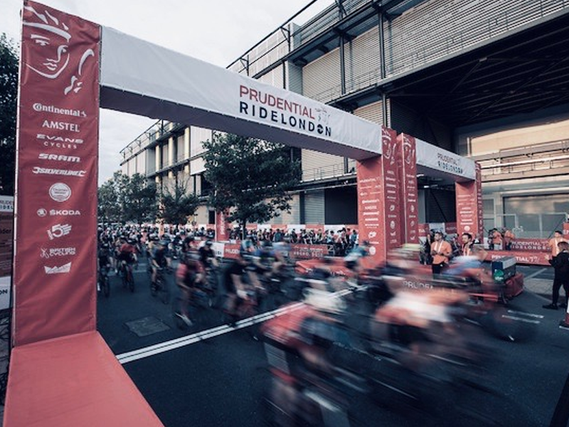 Ride London cyclists