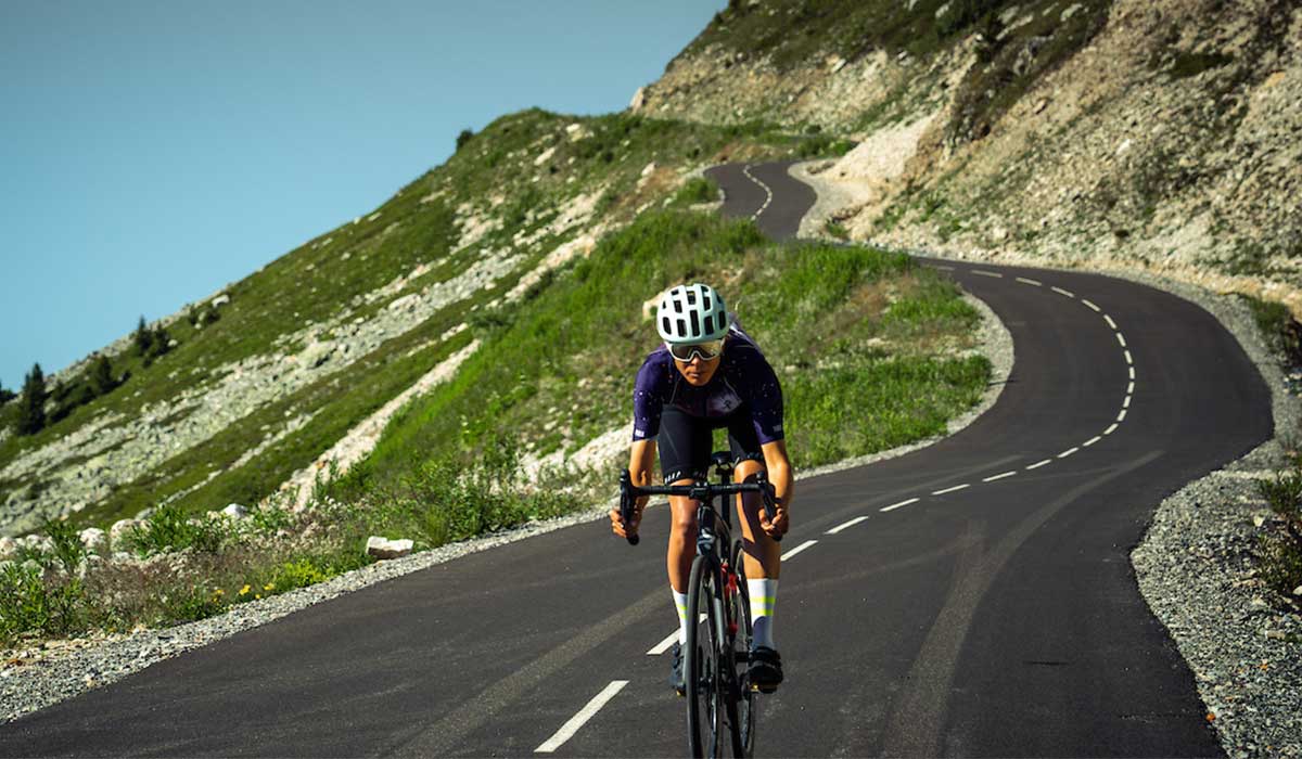 Col de la Loze cycling