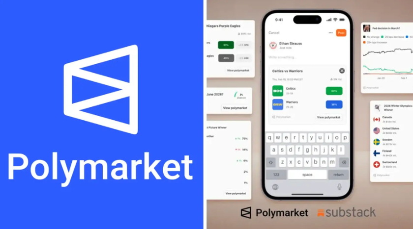 Polymarket partners with Substack to add live prediction markets to newsletters