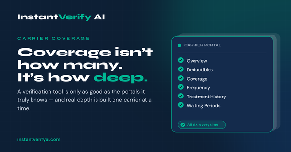 Why a Verification Tool Is Only as Good as the Portals It Knows