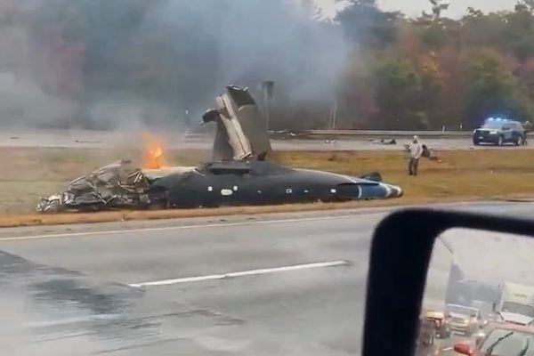 Two Killed After Small Plane Crashes on I-195 in Dartmouth