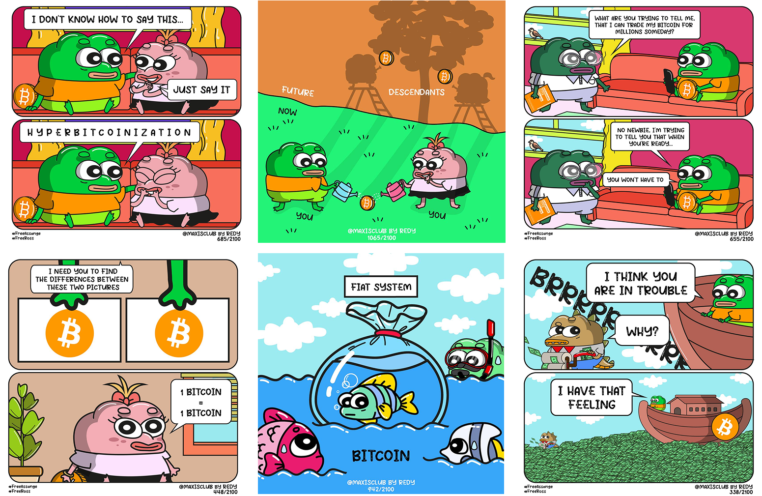 Bitcoin Art To Make You Laugh: Family-Friendly Memes by Maxis Club, #02...