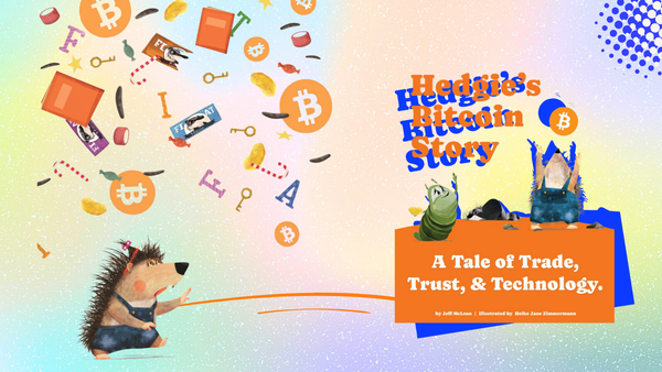 Hedgie's Bitcoin Story - children's book - review by Bitcoin Junior Club 