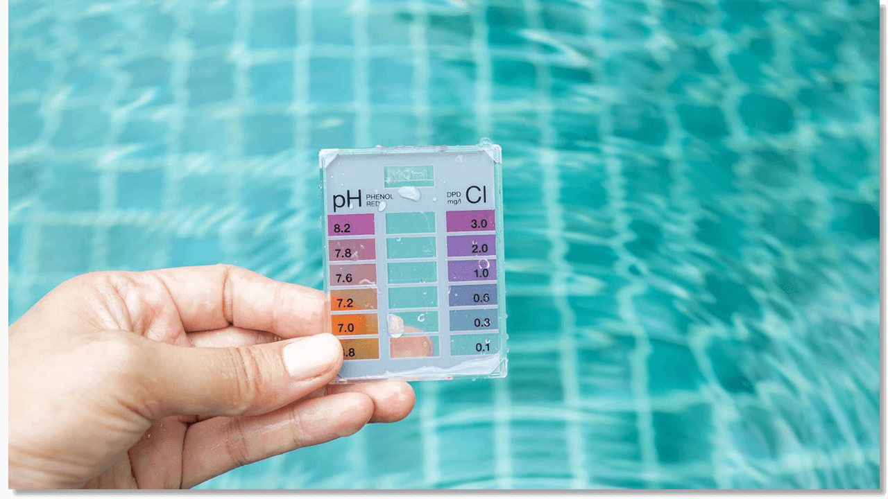 Pool chemistry should be tested frequently during summer