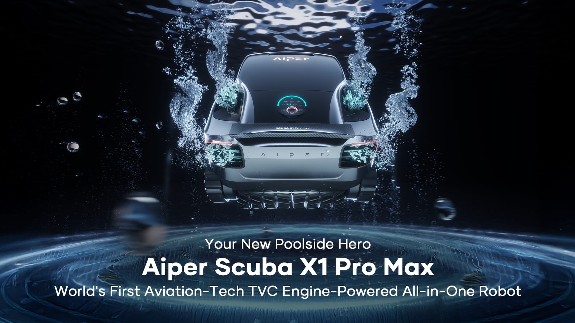 Aiper Scuba X1 Pro Max, robotic pool cleaner