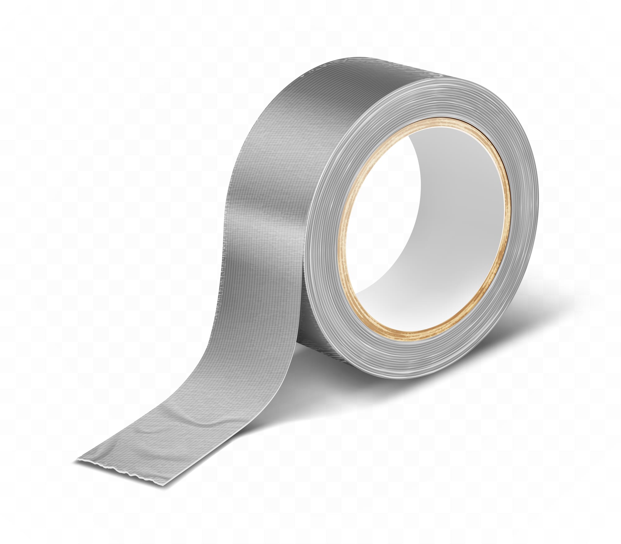 a roll of gray ptfe tape