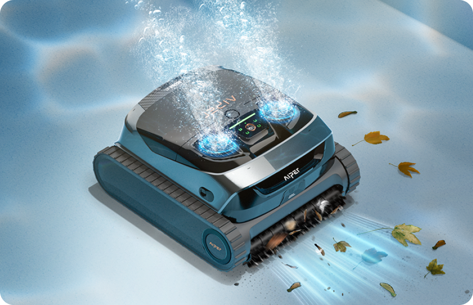 Aiper Scuba X1 robot piscine sans fil sous l’eau