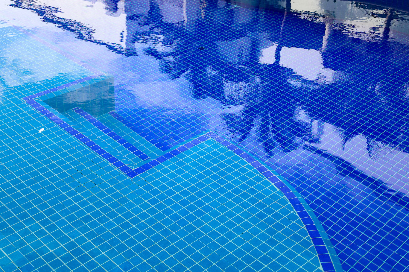 Klares Poolwasser