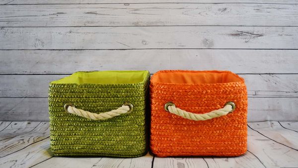 two basket for pool chemicals storage