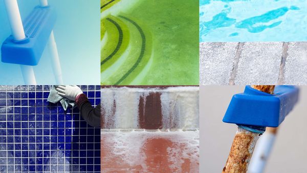 different types of pool stains