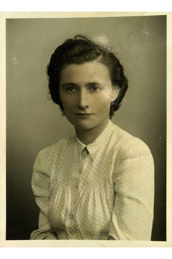 Meine Urgroßmutter Johanna Bobek, geborene Weiß