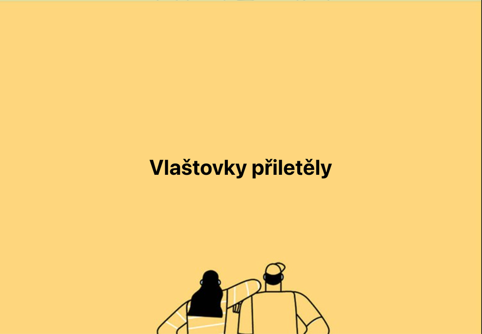 Vlaštovky přiletěly