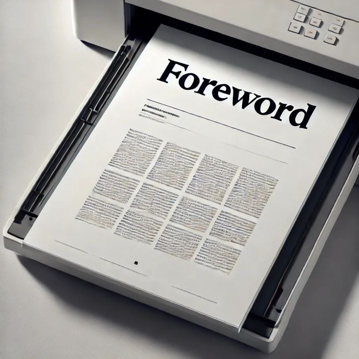 Foreword: White Paper - draft complete