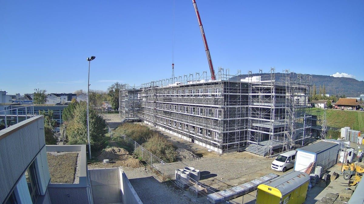 Neue Kanti Stein: Vorbereitungen für Übergangslösung laufen bereits auf Hochtouren