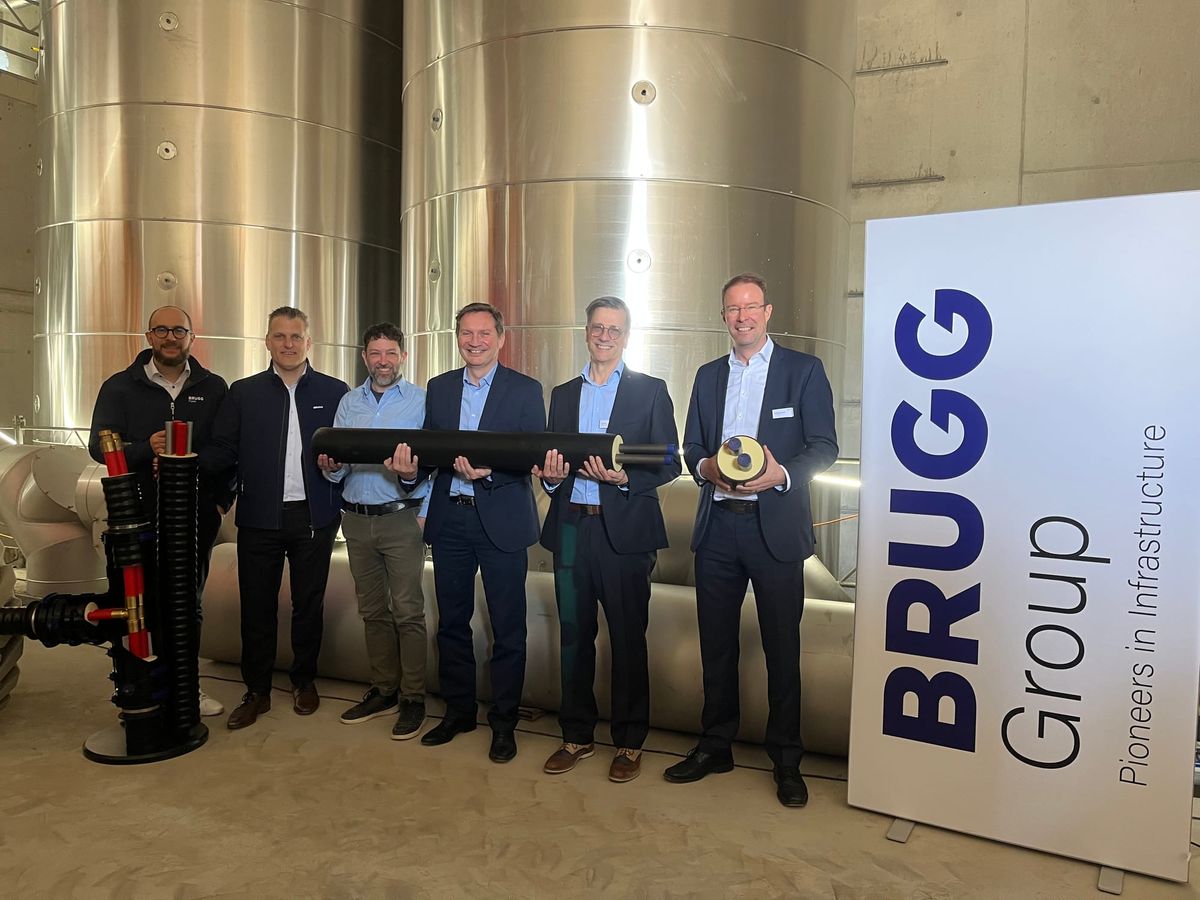 BRUGG Group: leicht tieferer Umsatz, aber sehr guter Bestellungseingang
