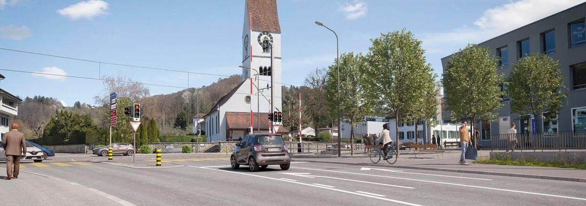 Projekt für Sanierung des Böhlerknotens in Unterkulm wird öffentlich aufgelegt
