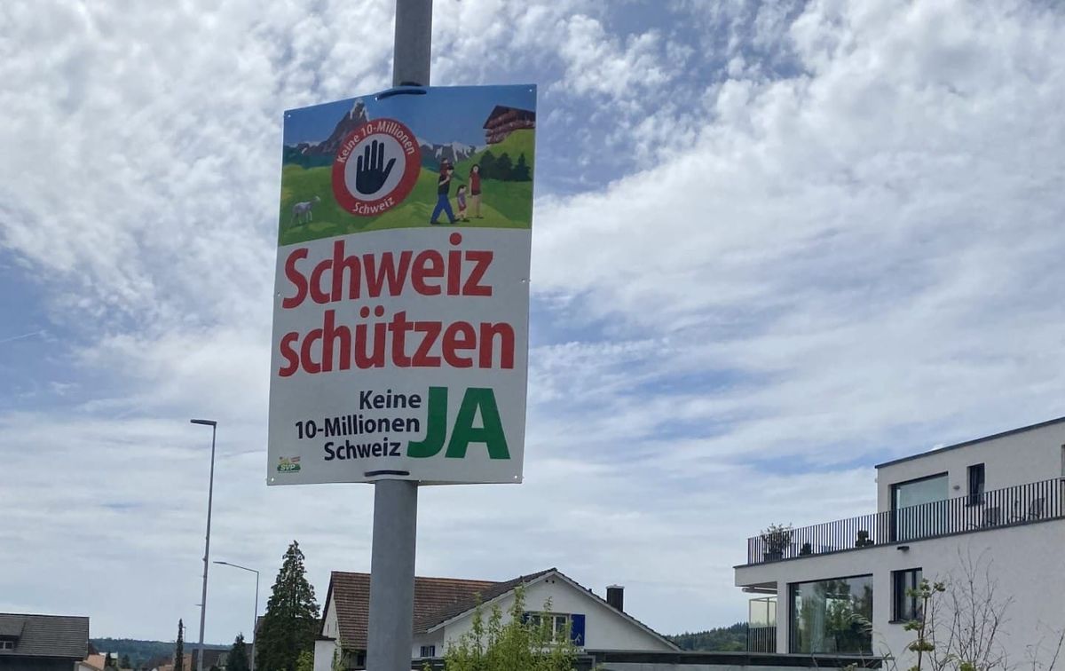 Derzeit im Aargau 54 % für SVP-Initiative: Zwischenresultat nach 181 von 196 Gemeinden