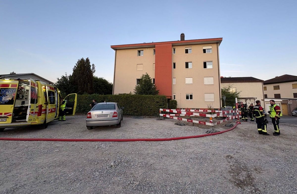 Zofingen: Mehrere Hausbewohner nach Brand im Spital - eine Festnahme