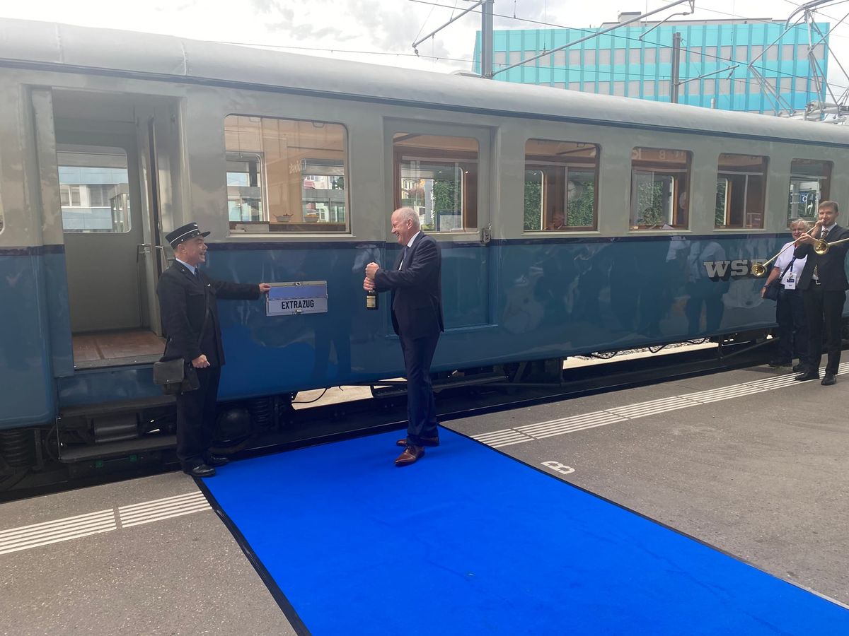 Grosses Fest zum 125-Jahr-Jubiläum der Bahnstrecke Aarau - Schöftland