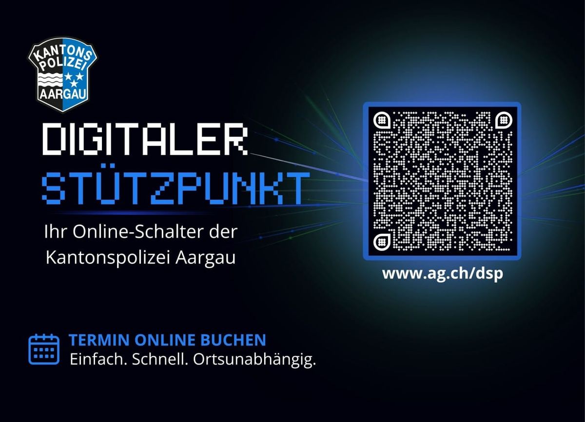 Aargauer Kantonspolizei startet Digitalen Stützpunkt