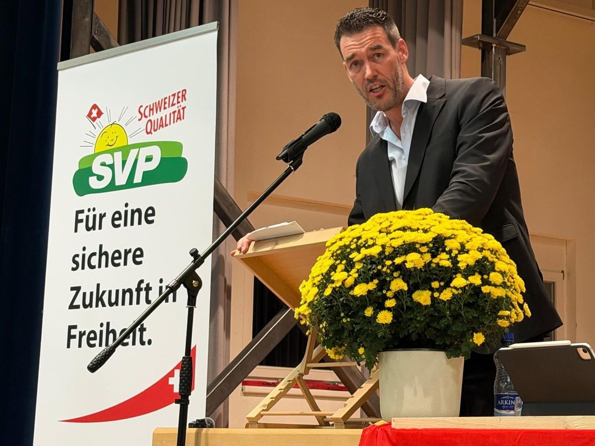 Christoph Riner präsidiert neu die SVP Aargau
