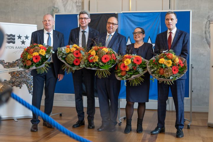 Martina Bircher schafft es auf Anhieb in die Regierung - hier finden Sie auch alle Gemeinderesultate zu den Regierungsratswahlen
