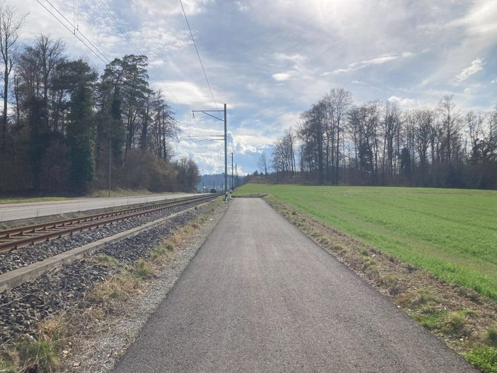 Ab 31. März wird kantonale Radroute Staufen–Lenzburg–Seon ausgebaut