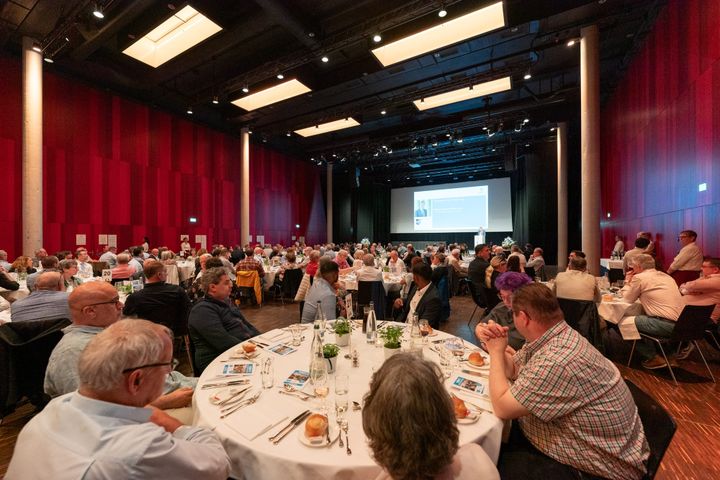 Festlich umrahmte GastroAargau-Mitgliederversammlung