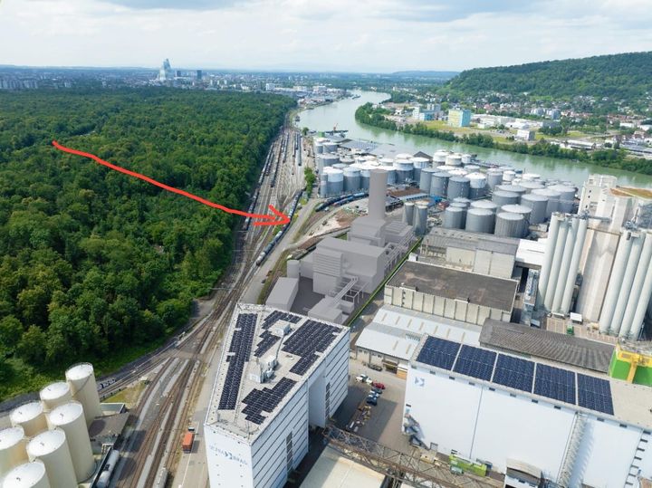 Das grösste Reservekraftwerk  soll in Muttenz entstehen - ein Axpo-Projekt
