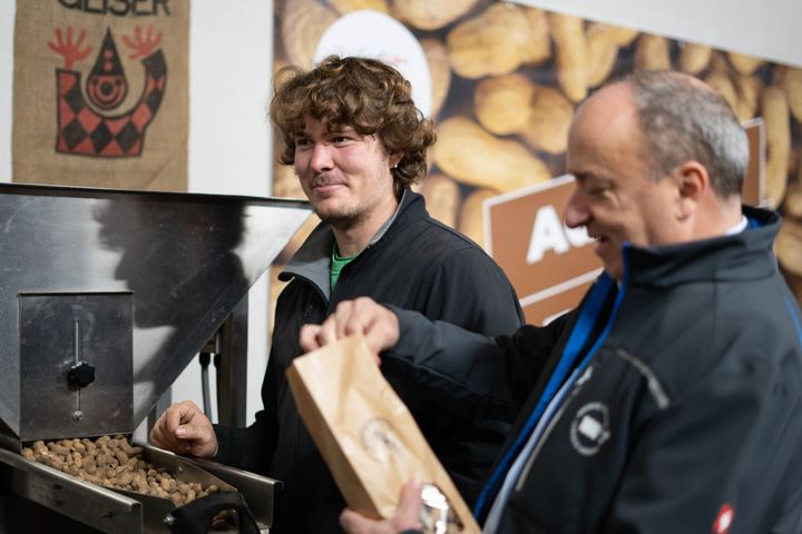 Erdnüsse made in Aargau?        Ja, das gibt es tatsächlich