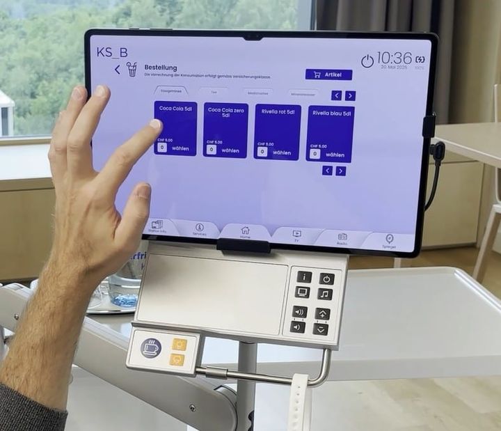 KSB Baden für Bedside-Terminal nominiert für Viktor Award 2026