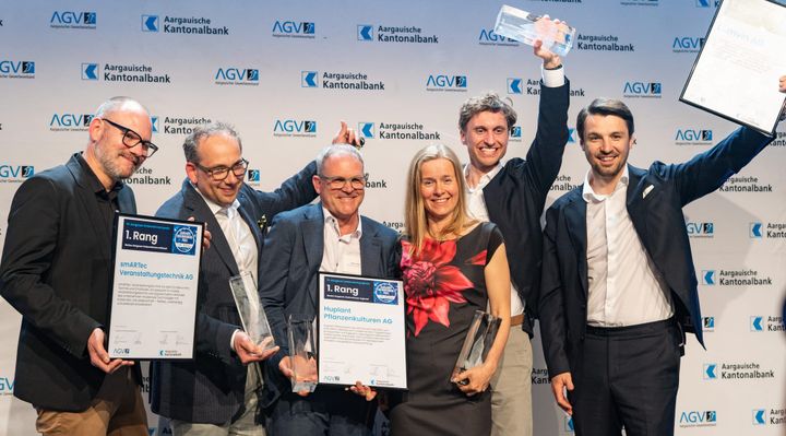 Das sind die grossen Abräumer beim Aargauer Unternehmenspreis