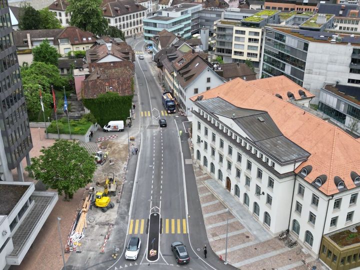 Obere Vorstadt Aarau: Vollsperrung der Kantonsstrasse  ab 6. Juli