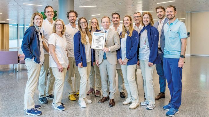 Internationale Qualitätsauszeichnung für die Darmchirurgie am KSB