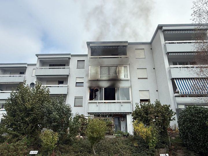 Aarau / Kleindöttingen: nach Brand im Spital