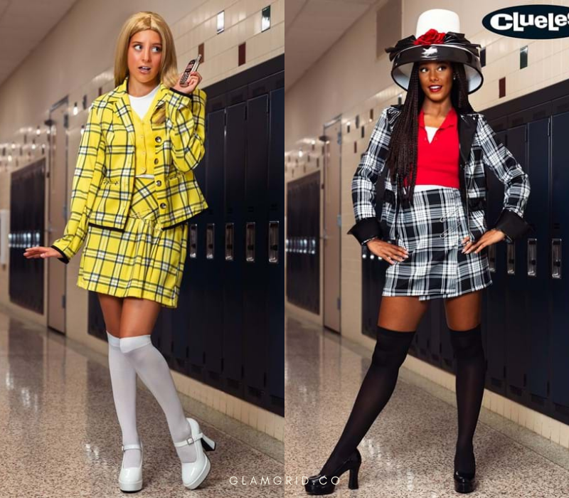 Cher and Dee Clueless Couples Halloween Costume
