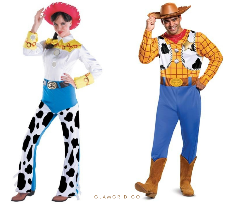Woody and Jessie Toy Story Couples Halloween Costume