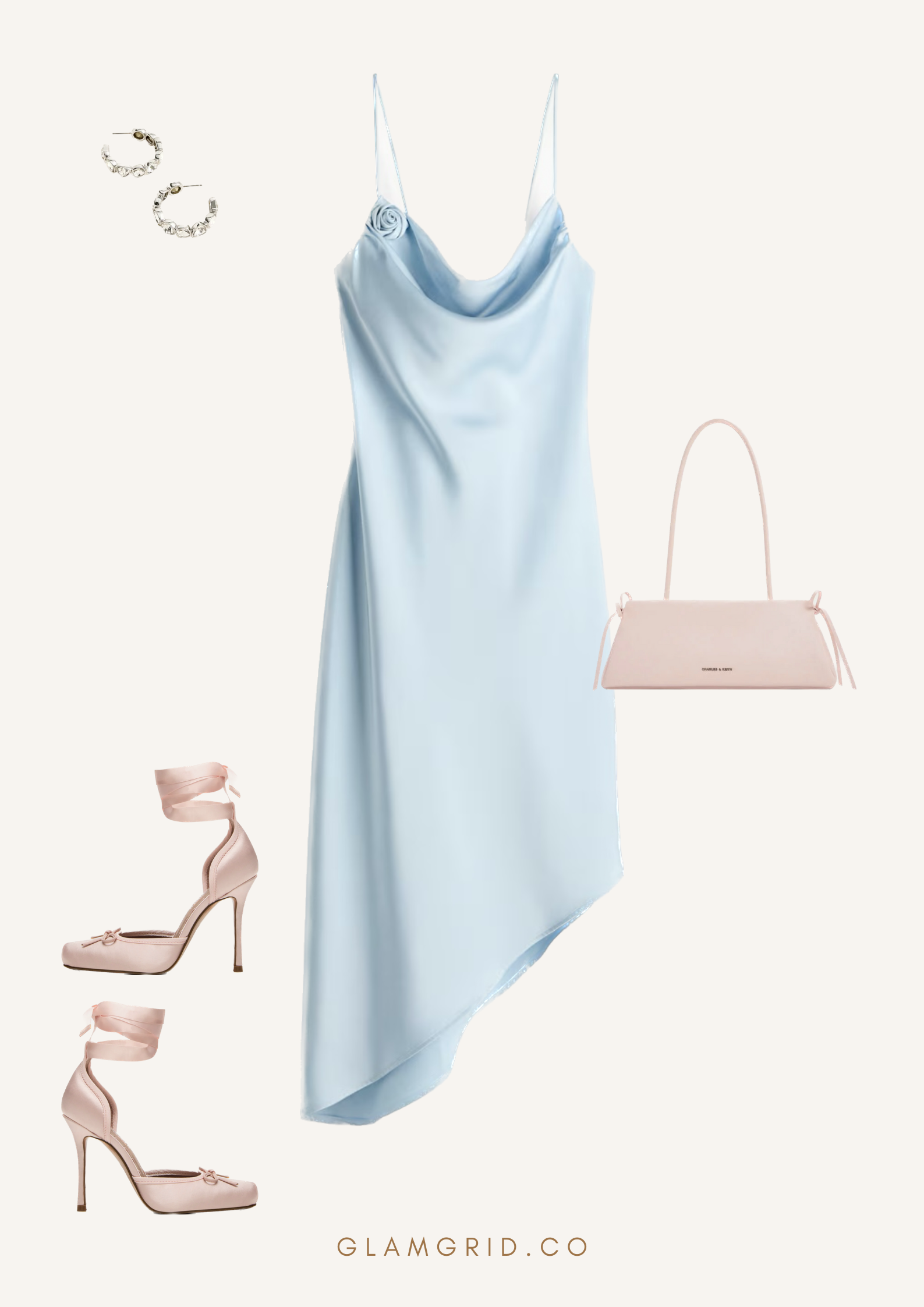 Blue and Pink Valentines Day Outfit