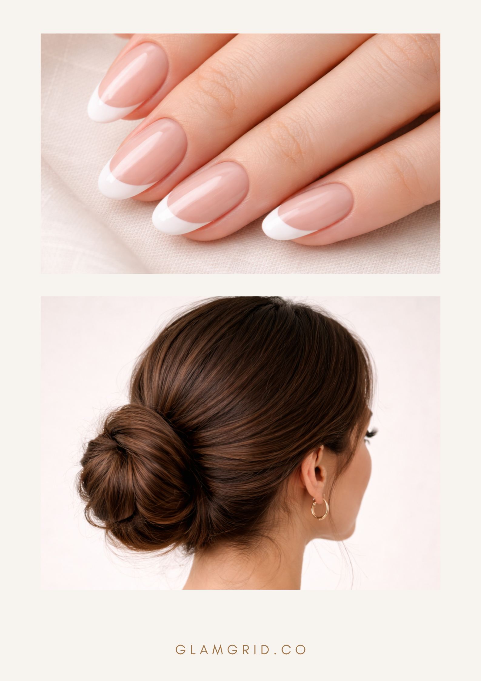 Grooming hair and nails for looking expensive