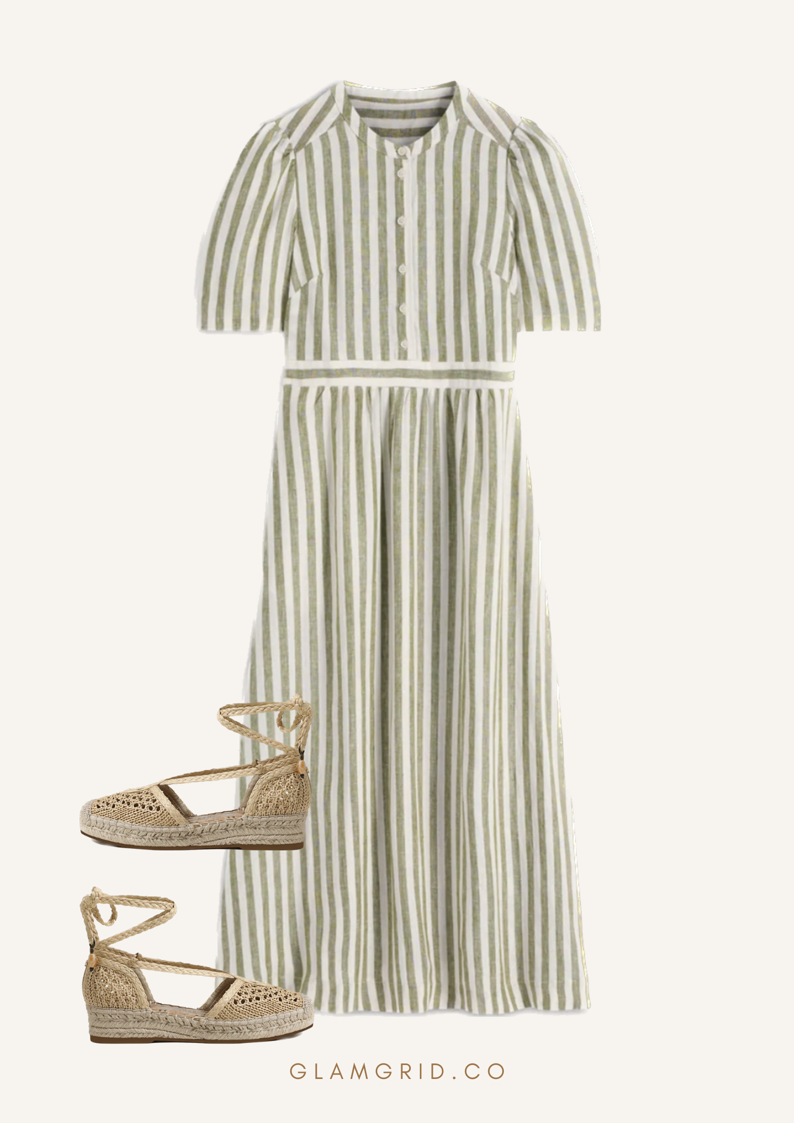 Dress with Espadrilles
