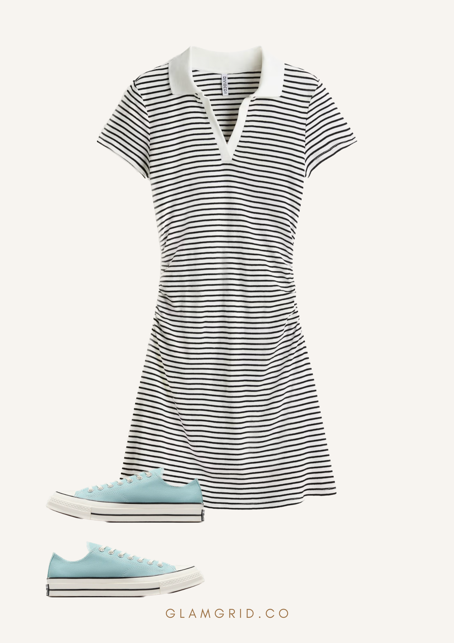 Dress with Sneakers