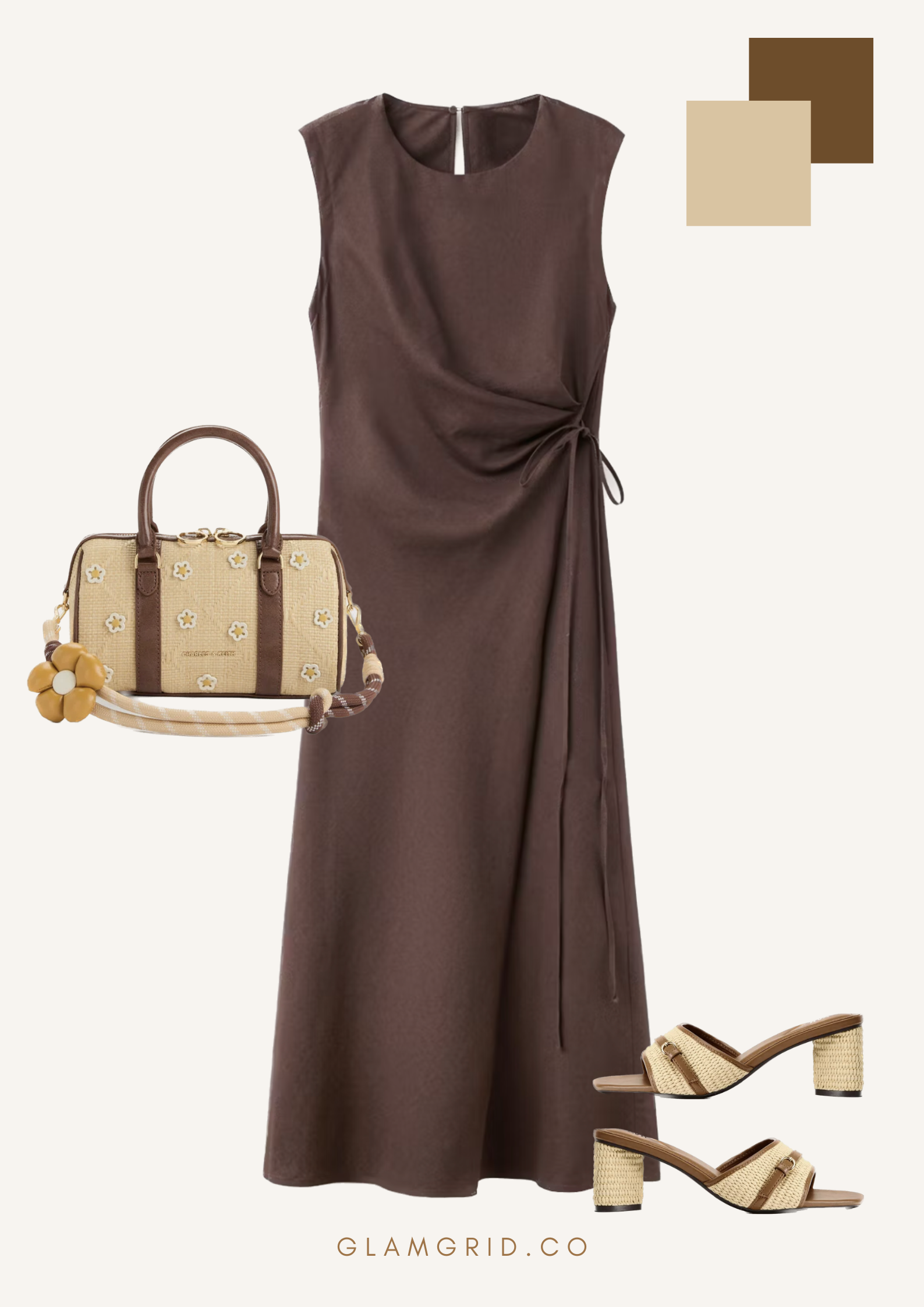Old Money Color Combination: Brown & Beige
