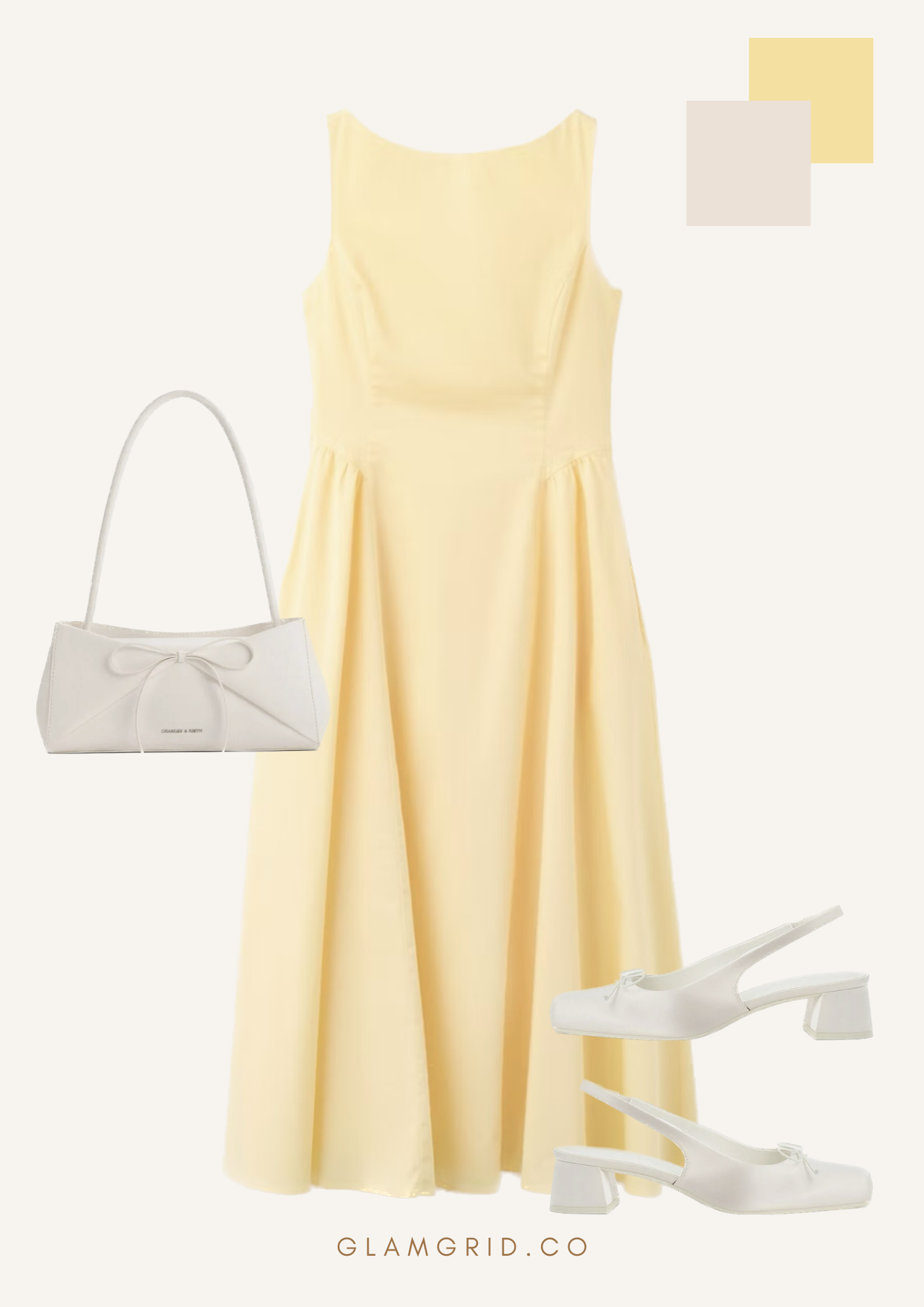 Old Money Color Combination: Butter Yellow & White