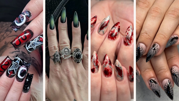 Halloween Inspired Nail Art Ideas