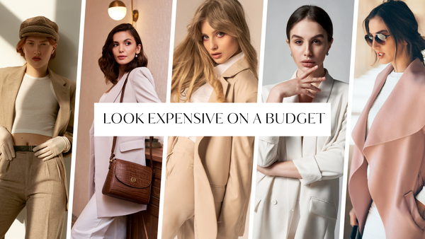 How to look expensive on a budget banner