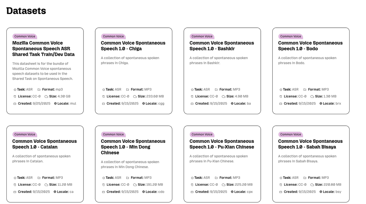 Mozilla Data Collective Alpha Goes Live